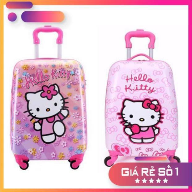 Vali Kéo Hello Kitty Cho Bé Yêu