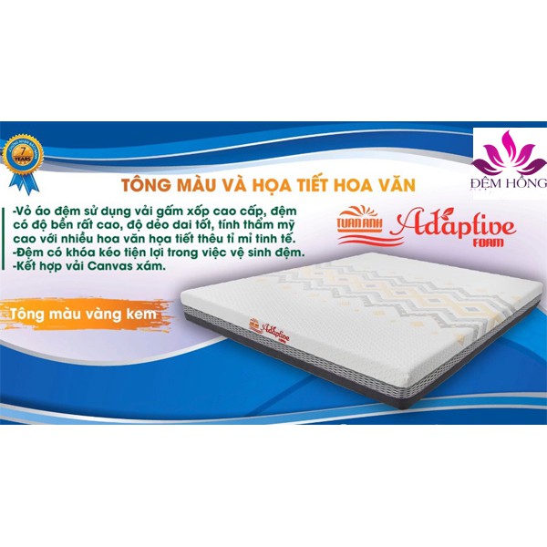 Đệm Foam Memory Adaptive cuộn chất lượng cao