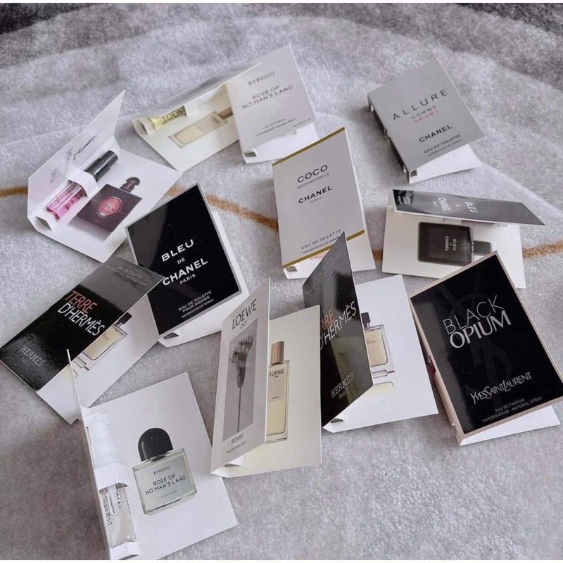 Vial nước hoa set 10 mẫu dùng thử