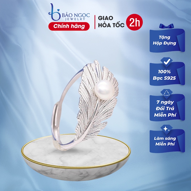 Nhẫn Bạc Nữ Cao Cấp N1533 Bảo Ngọc Jewelry
