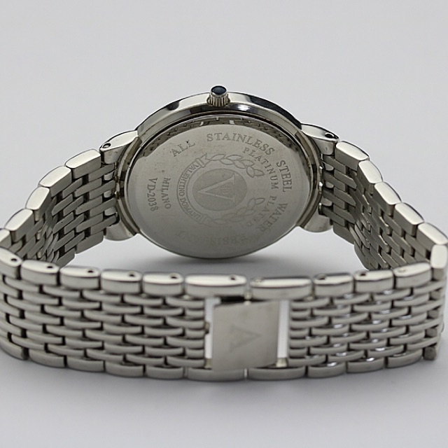 Đồng hồ nữ hiệu vanlentino Domani vàng trắng 999.9 chính hãng