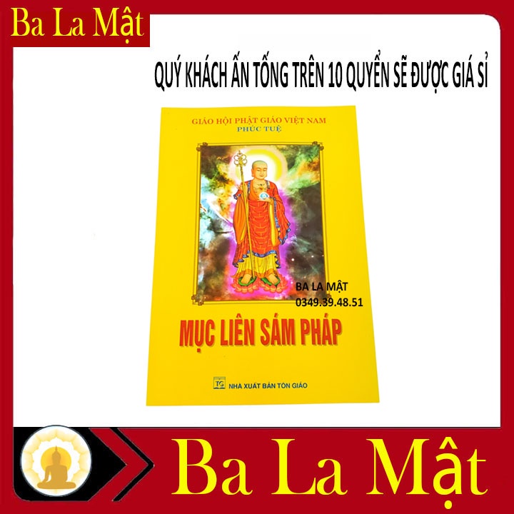 Sách - Kinh Mục Liên Sám Pháp