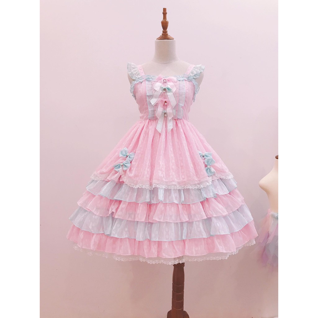 Tùng phồng Lolita A-line siêu phồng chất liệu voan kính 4 lớp 6 lớp