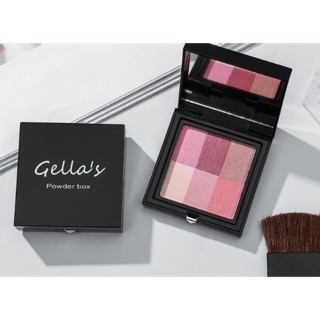Bảng phấn đa năng GELLA'S Powder box 6 màu