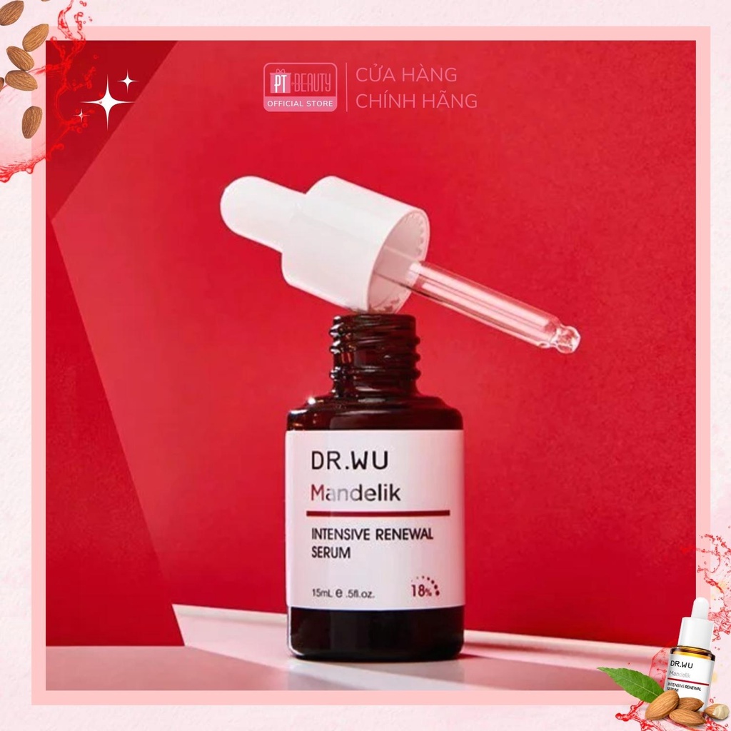 Serum Giúp Ngừa Mụn, Tái Tạo Da Dr Wu Serum Mandelic Acid 18% 15ml/ 30ml