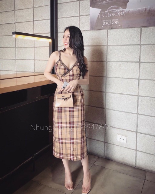 ĐẦM CARO HAI DÂY XẺ TÀ KÈM HÌNH THẬT | BigBuy360 - bigbuy360.vn