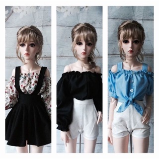 Combo 3 bộ đồ búp bê size 1/4