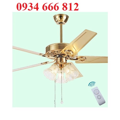 Quạt trần đèn LED trang trí có điều khiển từ xa 42IN