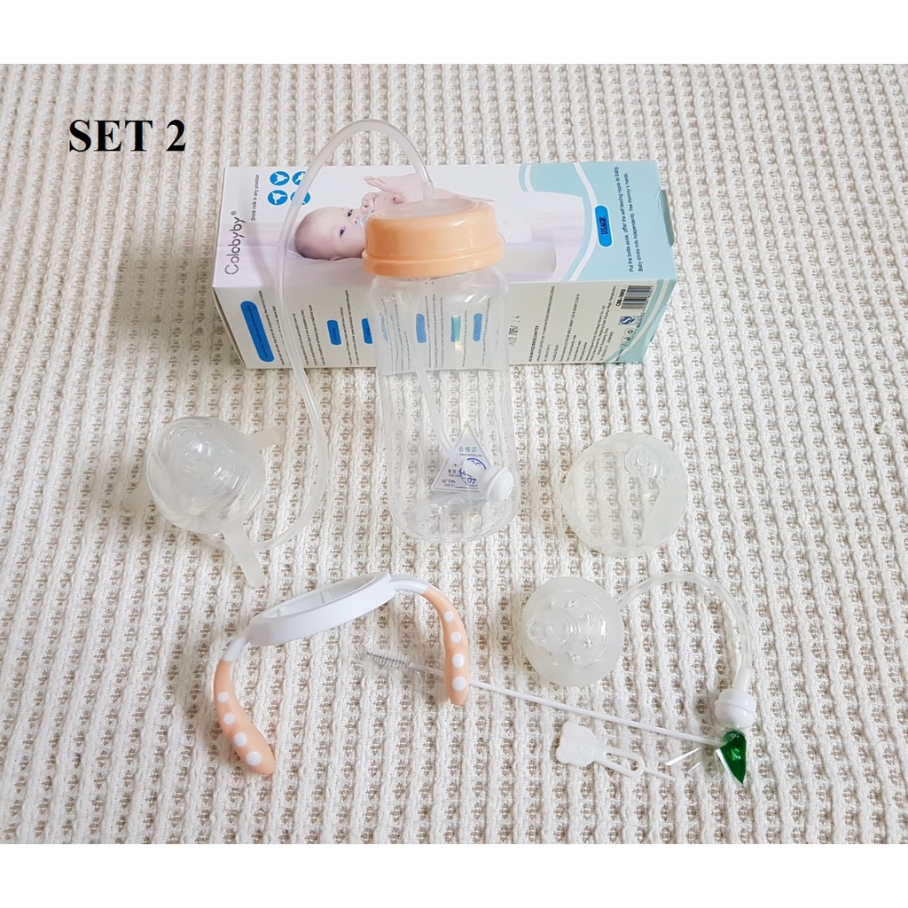 BÌNH SỮA RẢNH TAY COLOBYBY 300ML