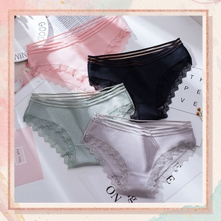 Quần chip cotton ren dưới 52kg - ql06