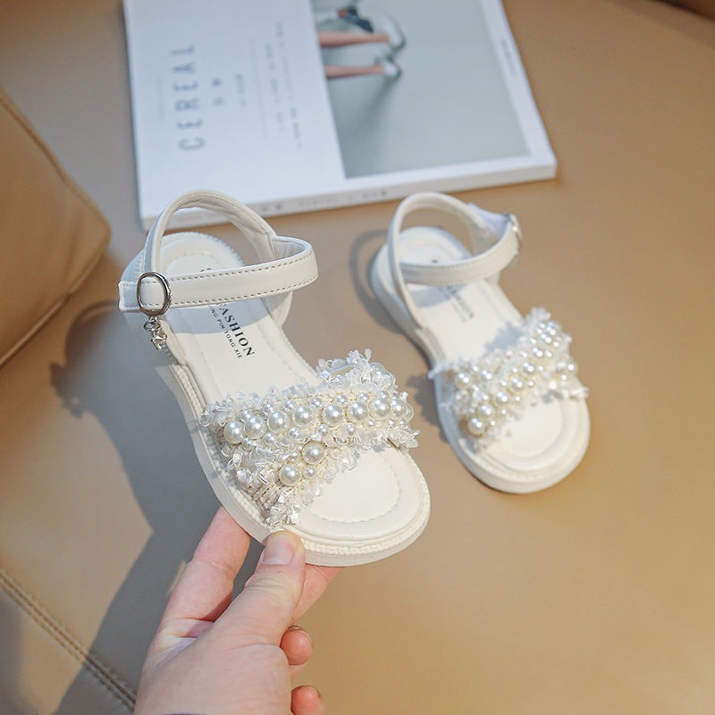 Giày Sandal Khóa Dán Hở Ngón Phong Cách Mới 2022 Dành Cho Bé Gái