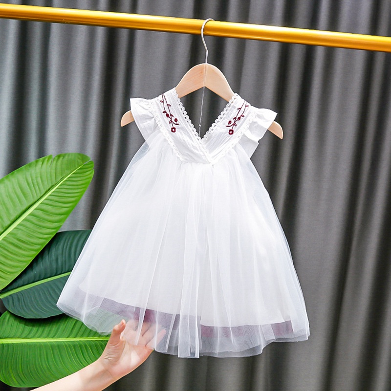 Soffny Đầm Công Chúa Phong Cách Hàn Quốc Thời Trang Cho Bé Gái