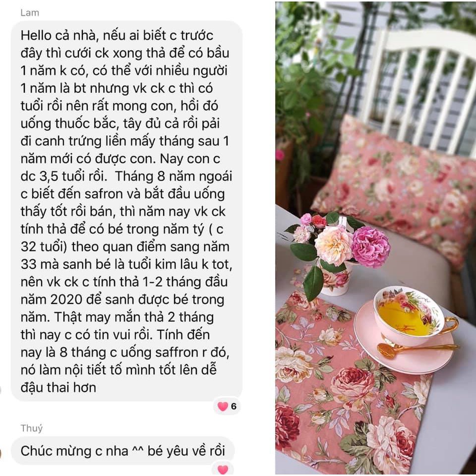 [LOẠI 1] 50Mg BABY SAFFRON CAO CẤP LOẠI 1 Nhuỵ Hoa Nghệ Tây - Baby Saffron Ấn Độ | BigBuy360 - bigbuy360.vn