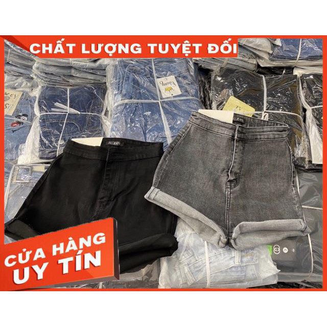 QUẦN SHORT JEANS ÔM LƯNG SIÊU CAO KO TÚI- ảnh thật shop chụp | BigBuy360 - bigbuy360.vn