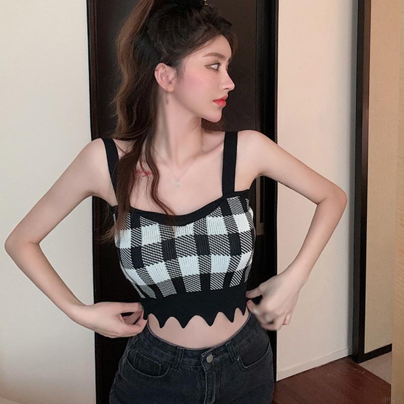 Áo Lửng Hai Dây Phong Cách Hàn Quốc Quyến Rũ Dành Cho Nữ