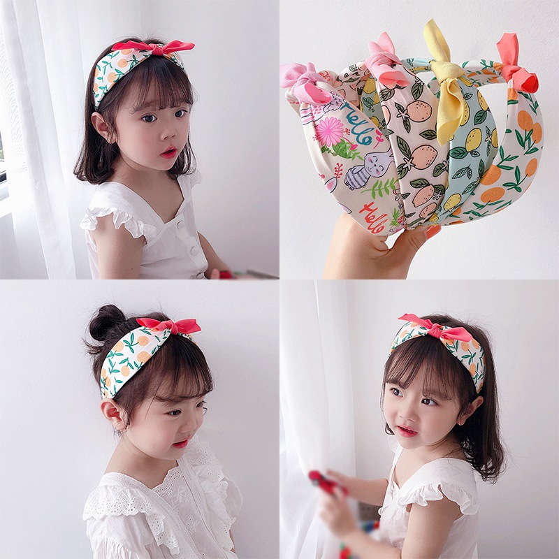 Cài Tóc In Hoạ Tiết Trái Cây Xinh Xắn Dành Cho Bé Gái