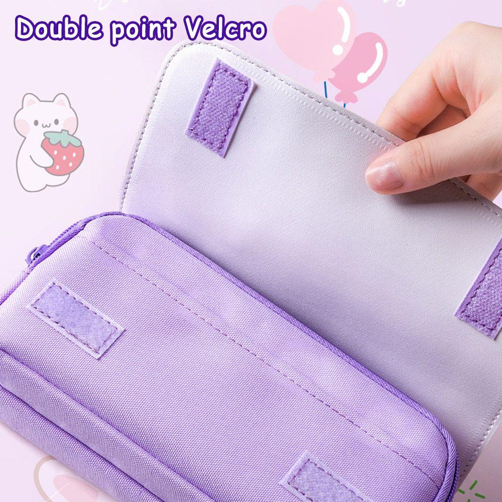 PISTA Hộp Bút EVA Không Gian 3D Dễ Thương Chống Thấm Nước