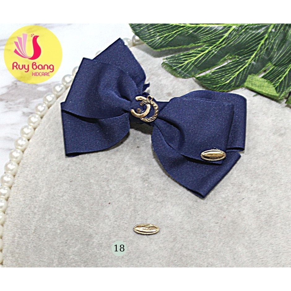 Phụ kiện charm mạ kim đính đá nguyên liệu dùng gắn bờm/cài đính đá, dây buộc tóc phong cách Hàn Quốc - link 3