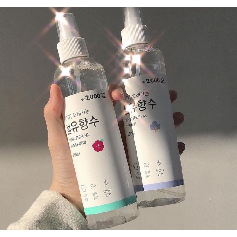 Xịt thơm quần áo HÀN QUỐC chai siêu to khổng lồ 250ml | BigBuy360 - bigbuy360.vn