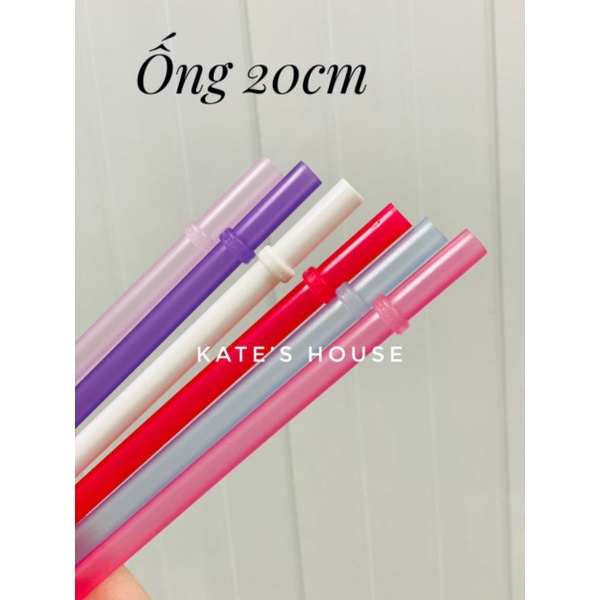 Ống hút nhựa tái sử dụng