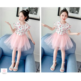 Áo đầm bé gái 6 tuổi (3 - 12 tuổi)  ☑️ váy công chúa cho bé gái lớn 10 tuổi ☑️ thời trang cho bé gái 13 tuổi