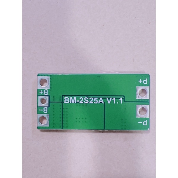 Mạch 2s cân bằng 20a sạc và bảo vệ cell pin lion