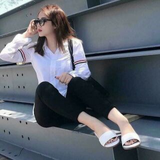 Sơ mi quốc dân _ viền tay