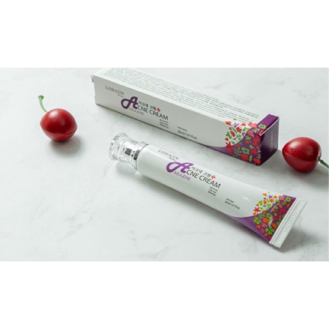Kem mụn Lohajin_Azulene_Acne_cream