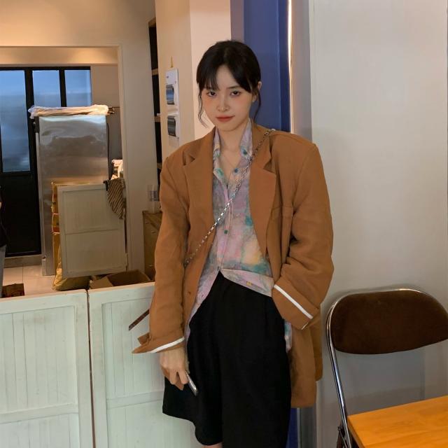 Áo Khoác + Áo Khoác Họa Tiết Tranh Sơn Dầu Kiểu Retro Cá Tính Cho Nữ (15 Ngày) | BigBuy360 - bigbuy360.vn