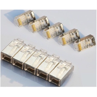 [SALE 10%] Đầu mạng RJ45 chống nhiễu