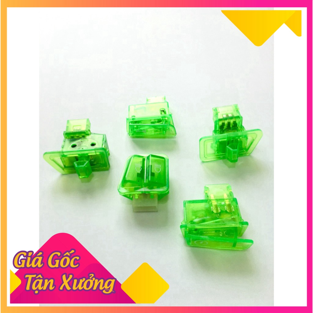 Bộ Công Tắc Màu Siêu Đẹp Trang Trí Xe Máy 5 Chi Tiết Sh 2010, Lead 110 Cũ , Wave,future Cũ..... (Ảnh Sp thật)