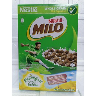  Ngũ cốc ăn sáng NESTLE MILO Breakfast Cereal 330g (halal)