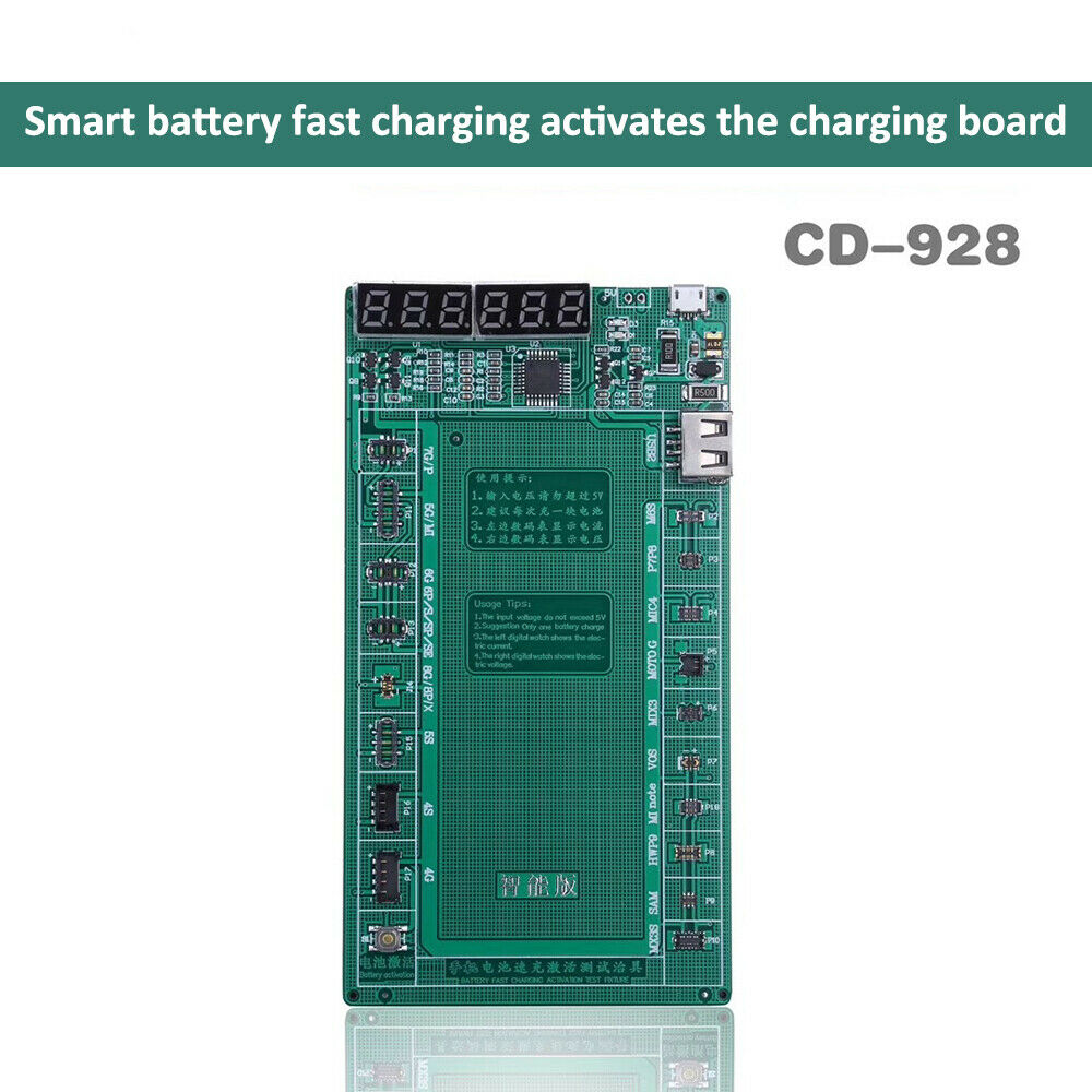 W209 Pro Battery Quick Charging Activation Board Test Fixture for Smart Phone