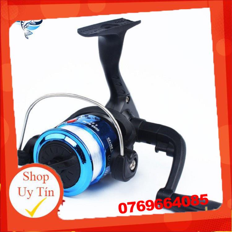 Bộ cần câu máy cần câu 2 khúc đặc kèm + máy câu 200 cuốn sẵn cước + full set phụ kiện -Đ𝗢̂̀ 𝗖𝗔̂𝗨 𝟳𝟭𝟲