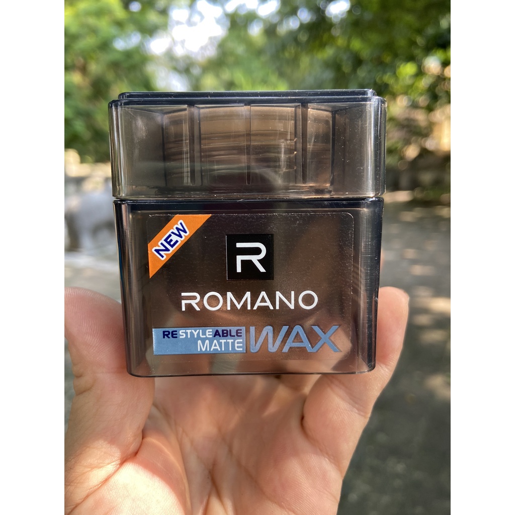 SÁP TẠO KIỂU TÓC GIỮ NẾP SIÊU CỨNG ROMANO RESTYLEABLE SPIKY WAX 68G