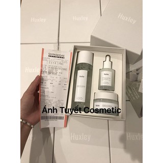 SET DƯỠNG DA HUXLEY 3 MÓN