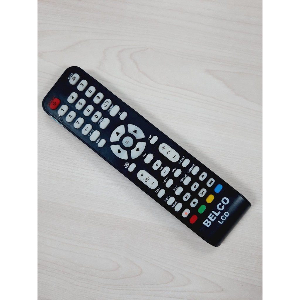 Remote Điều khiển tivi Belco LED/LCD/Smart TV- Hàng chính hãng mới Tặng kèm Pin