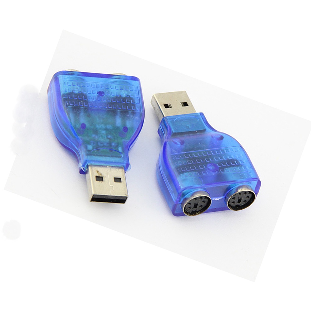 USB to PS/2 - Đầu chuyển đổi USB ra PS/2 cho bàn phím và chuột máy vi tính