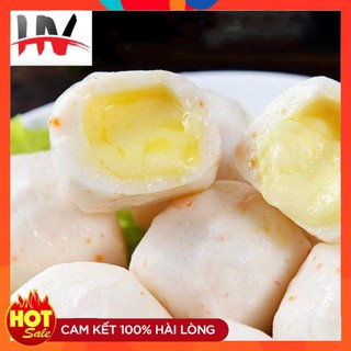 Hải sản cá viên phô mai - viên hải sản cá nhân phô mai thả lẩu malaysia
