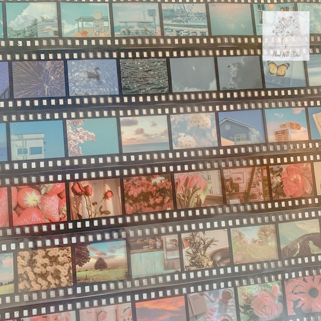 ST016 - Sticker film máy ảnh vintage