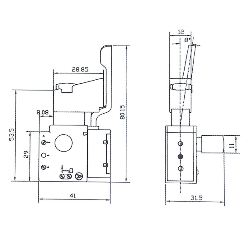 Công Tắc Điều Khiển Tốc Độ Khoan Điện Tử zong FA2-6 / 1BEK