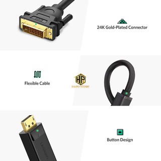 Cáp chuyển Displayport To DVI 24+1 Ugreen 10222