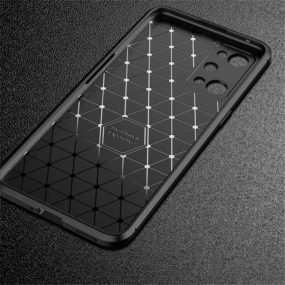 For Realme GT2 Pro Case Matte Carbon Fiber Back Cover On RealmeGT2 Realmy GT 2 G T 2Pro GT2Pro Soft TPU Bumper Shockproof Coque