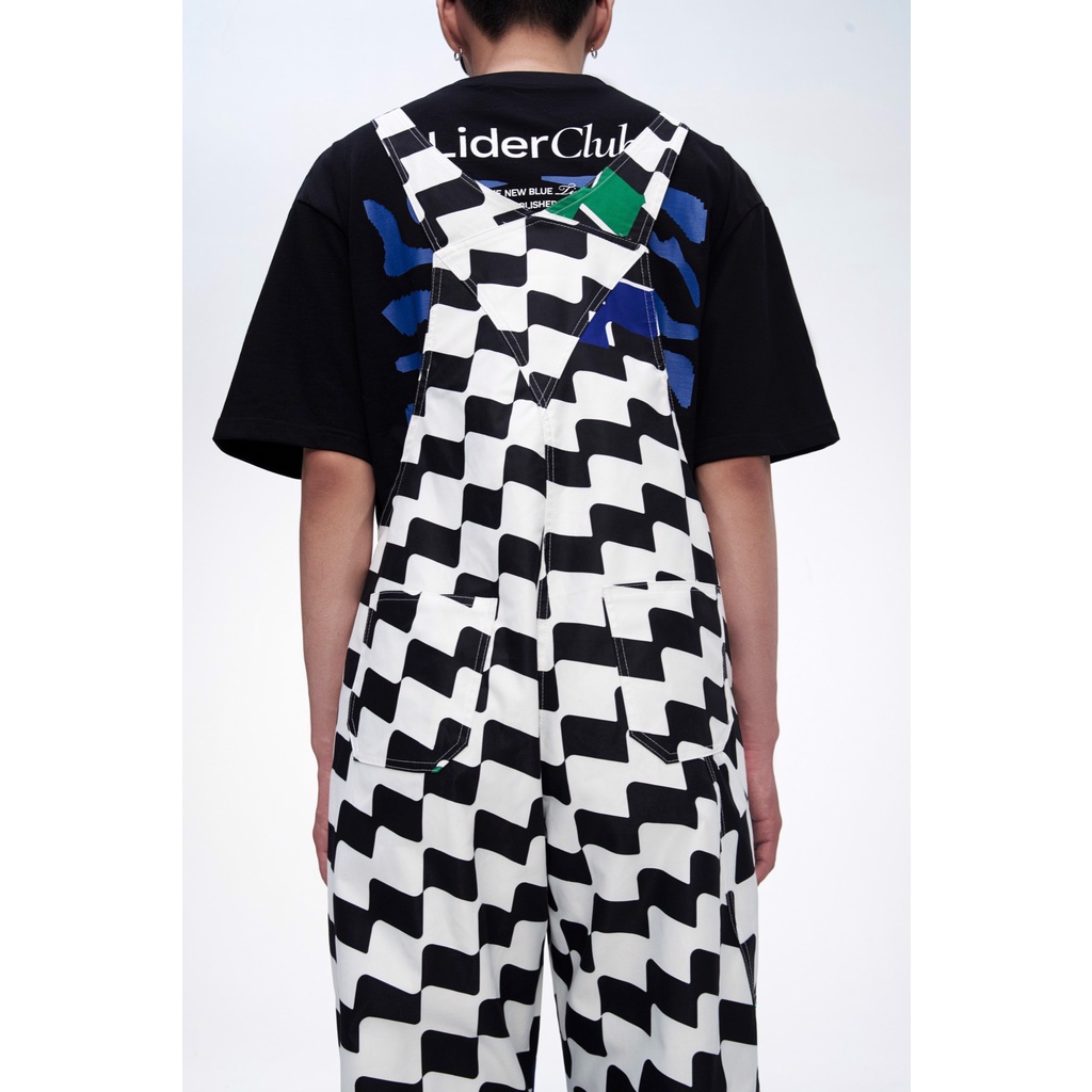 QUẦN YẾM HOẠ TIẾT LIDER MARCEL MONOGRAM DUNGAREES