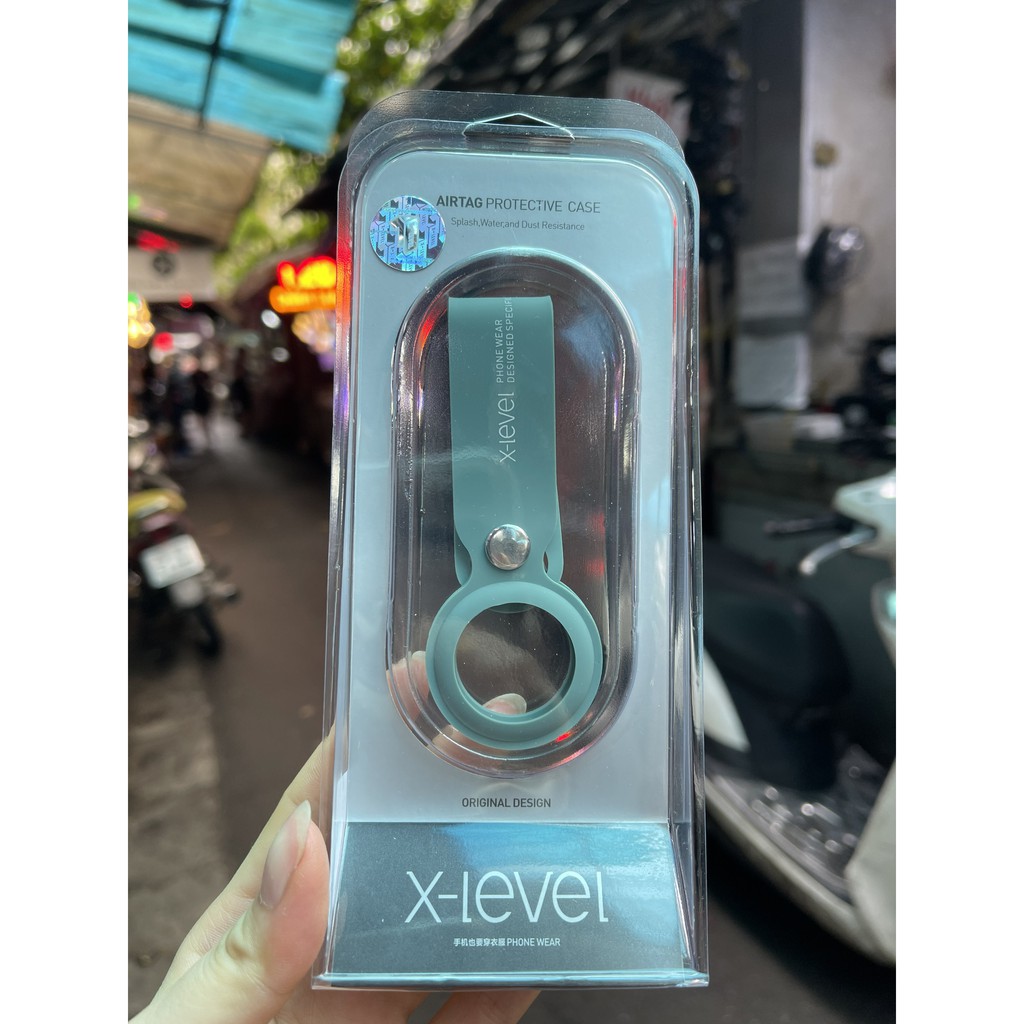🌟CHÍNH HÃNG🌟Phụ kiện Bao da Apple Airtag x level da, Silicon Siêu Mỏng Bảo Vệ Cho Thiết Bị định vị không dây