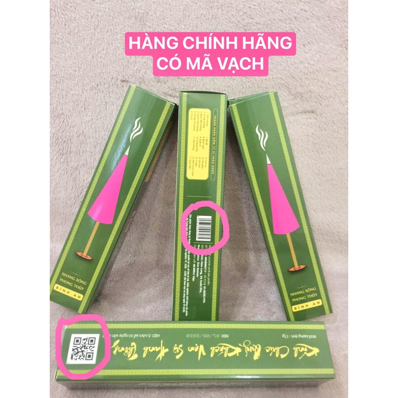 Nhang xông phong thủy bình an ( hàng 9 hãng có mã vạch ) | BigBuy360 - bigbuy360.vn