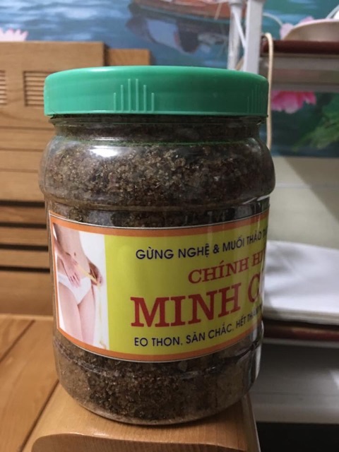 Hộp 500g Muối chườm thảo dược mỡ bụng rất hiệu quả