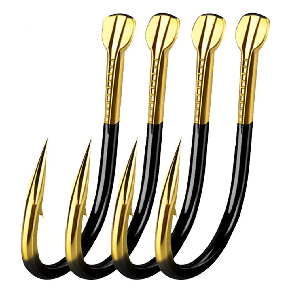 Set 50 lưỡi câu cá bằng thép 1-15#