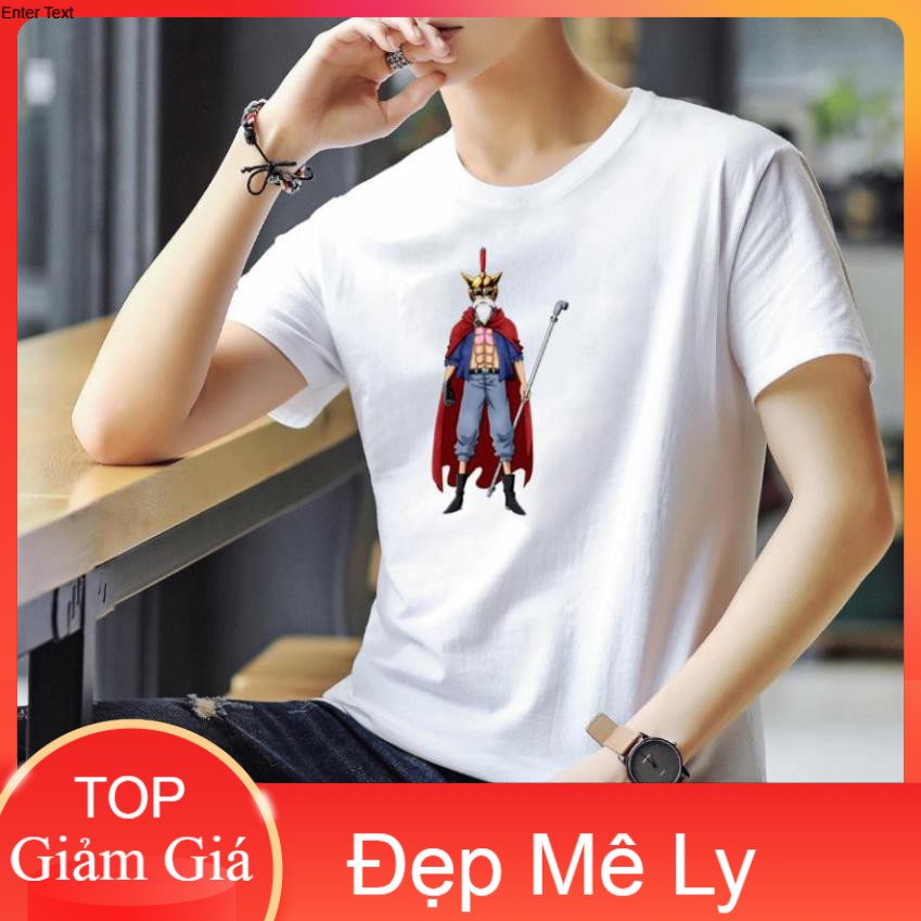 ANM-192 Áo Thun Nam Chất Cotton Thời Trang Giá Rẻ Dáng Cực Đẹp In Hình One Piece AT