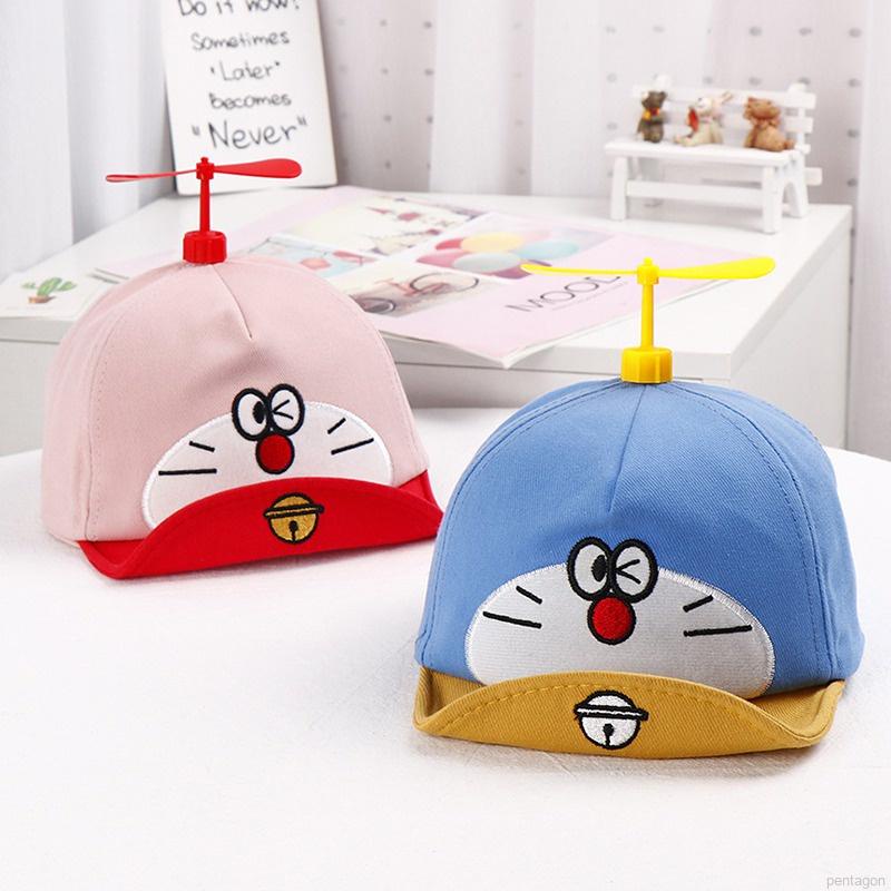 Mũ Lưỡi Trai Che Nắng Chất Liệu Mềm Mại Thoáng Khí In Họa Tiết Hoạt Hình Dễ Thương Thời Trang Cho Bé